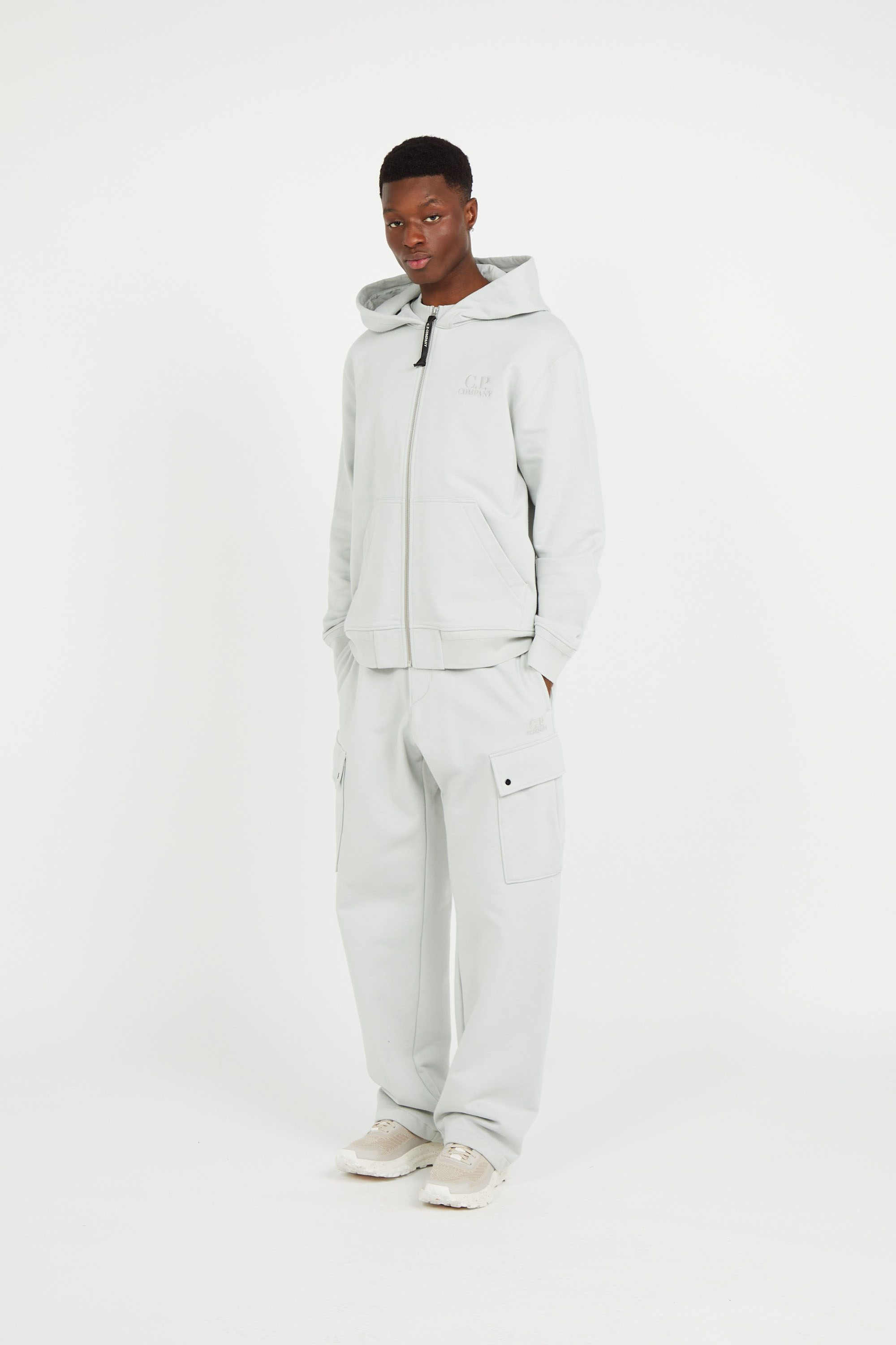 zip-up hoodie Green