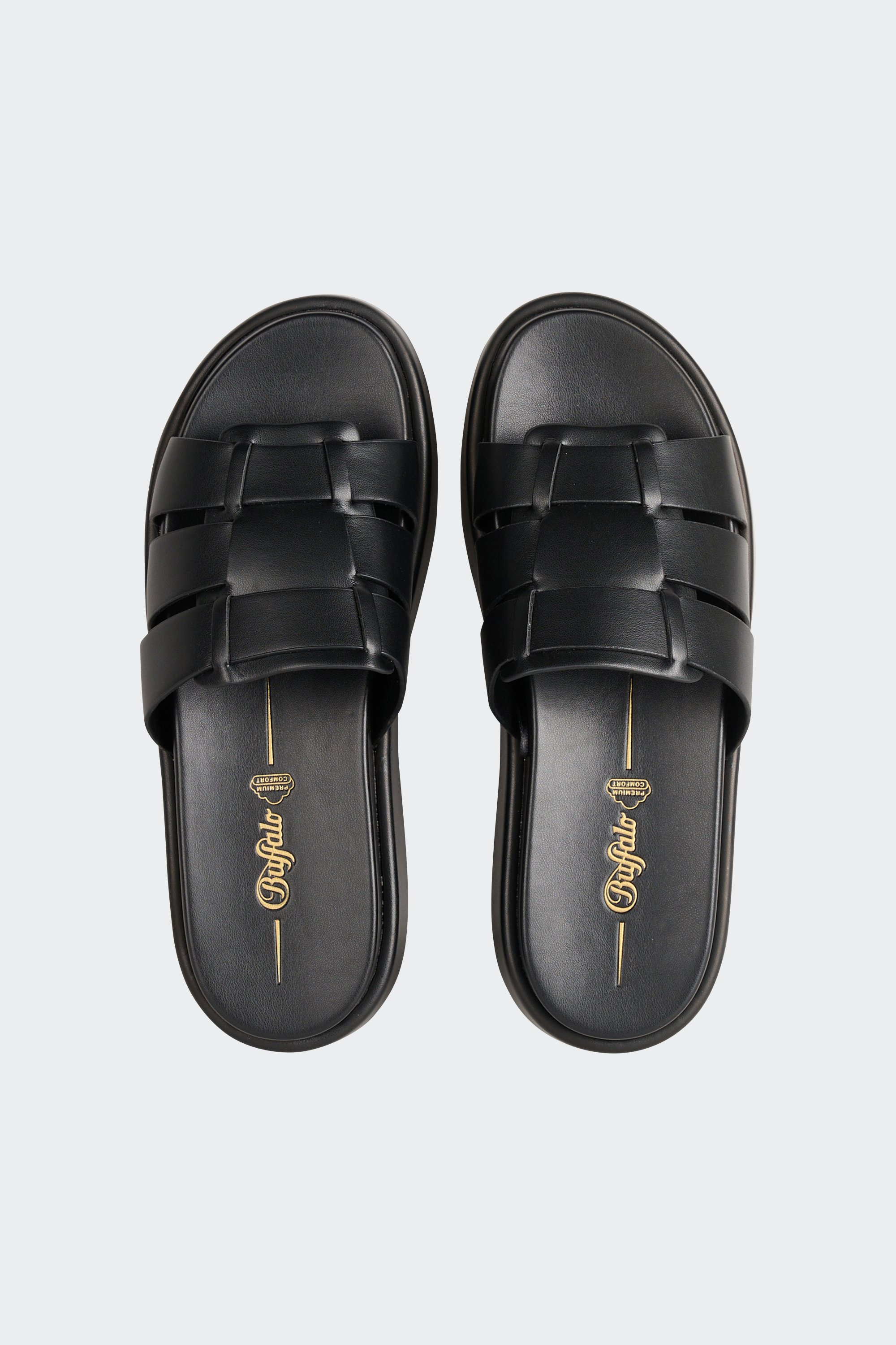 Slippers | Black by BUFFALO Slippers Black