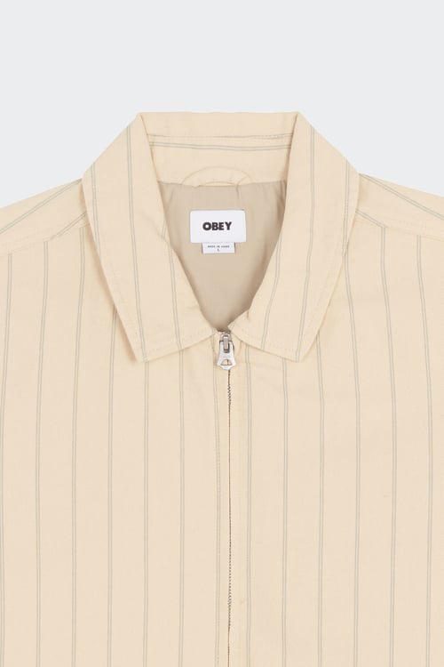 OBEY Veste Beige