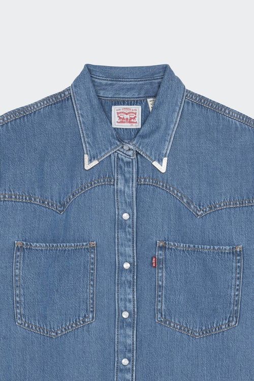 LEVI'S Chemise Bleu