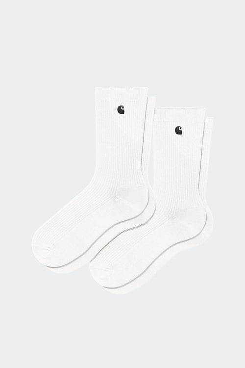 Lot de 2 paires de chaussettes - Taille TU Blanc