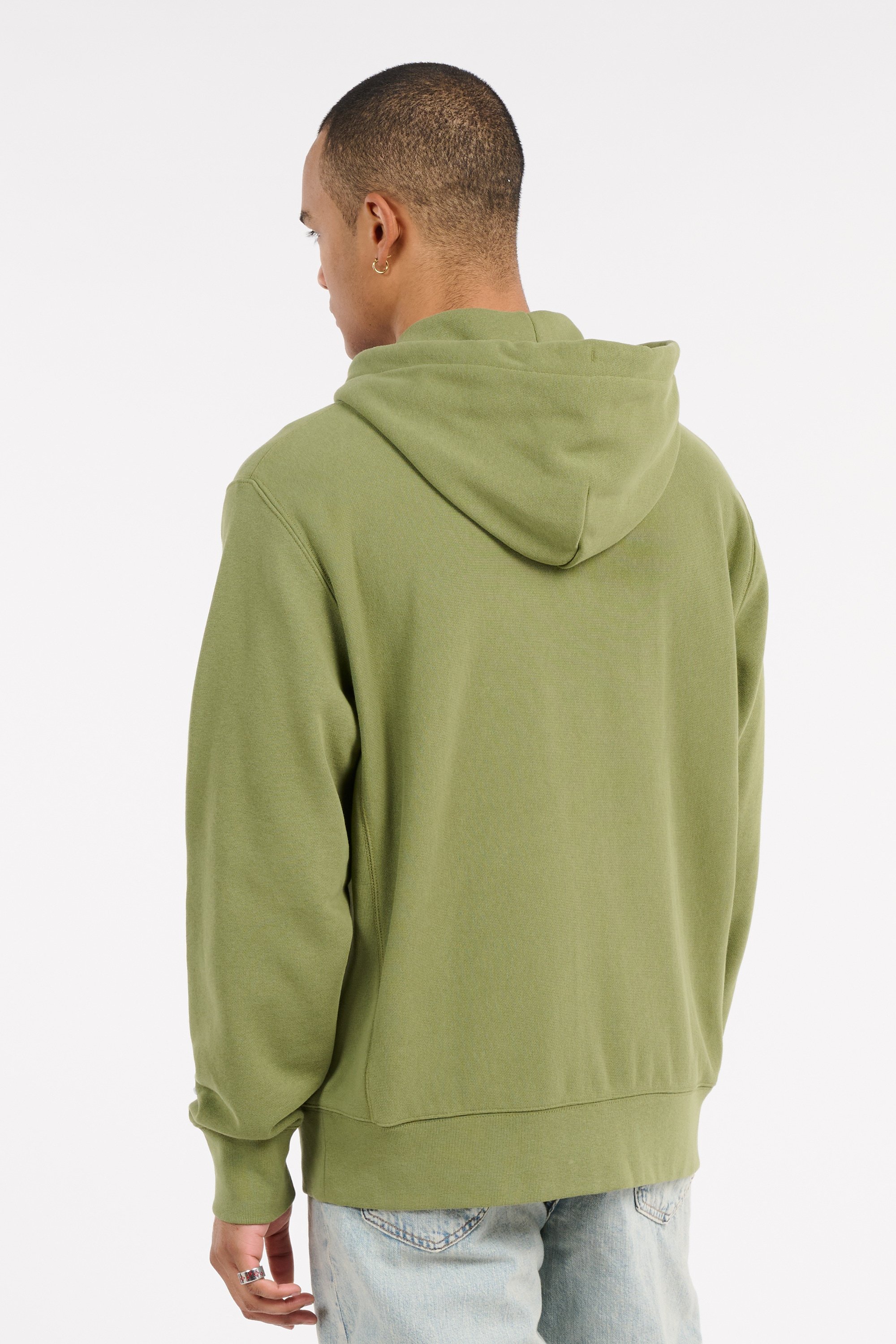 Zip-up hoodie Green