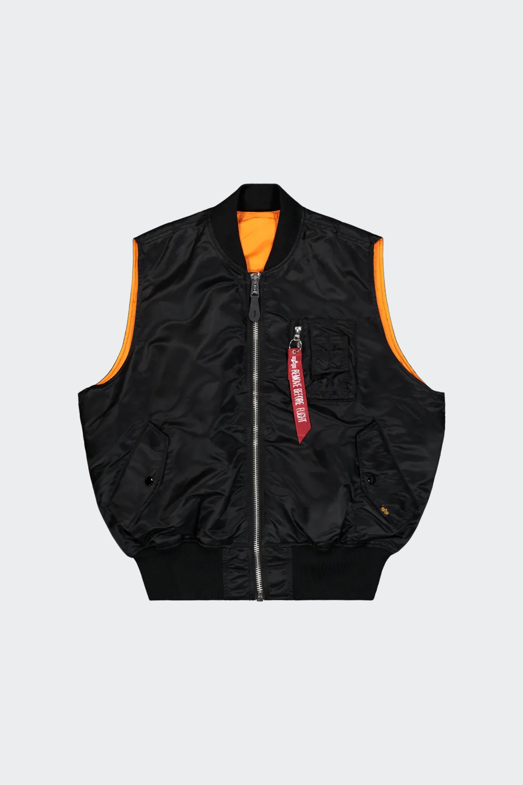 Jacket | Black by ALPHA INDUSTRIES Jacket Black