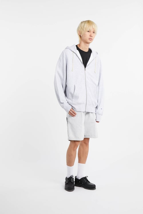 CHAMPION Hoodie zippé Gris
