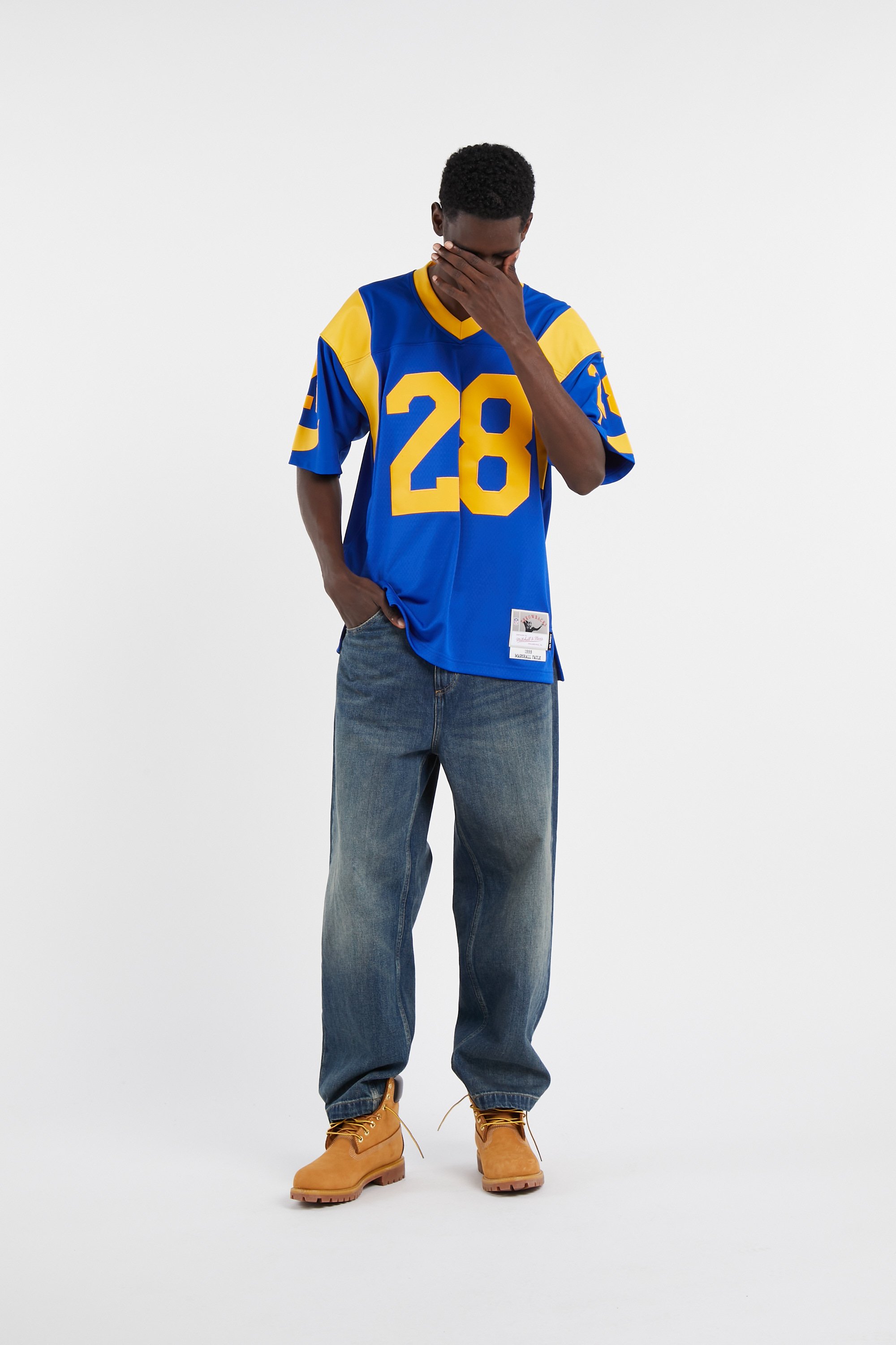 Football jersey | Blue by MITCHELL & NESS Football jersey Blue