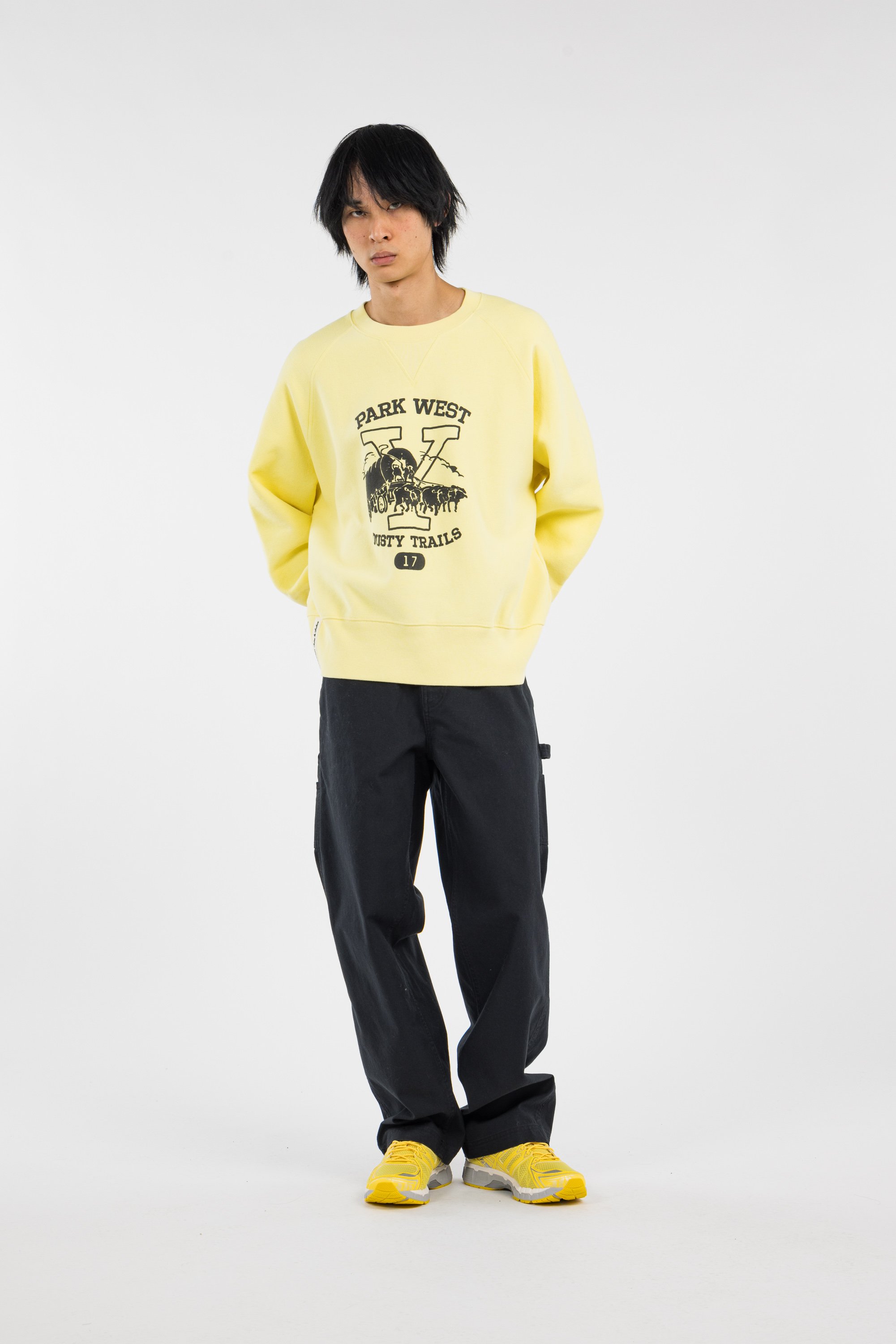 Sweatshirt CHAMPION Jaune