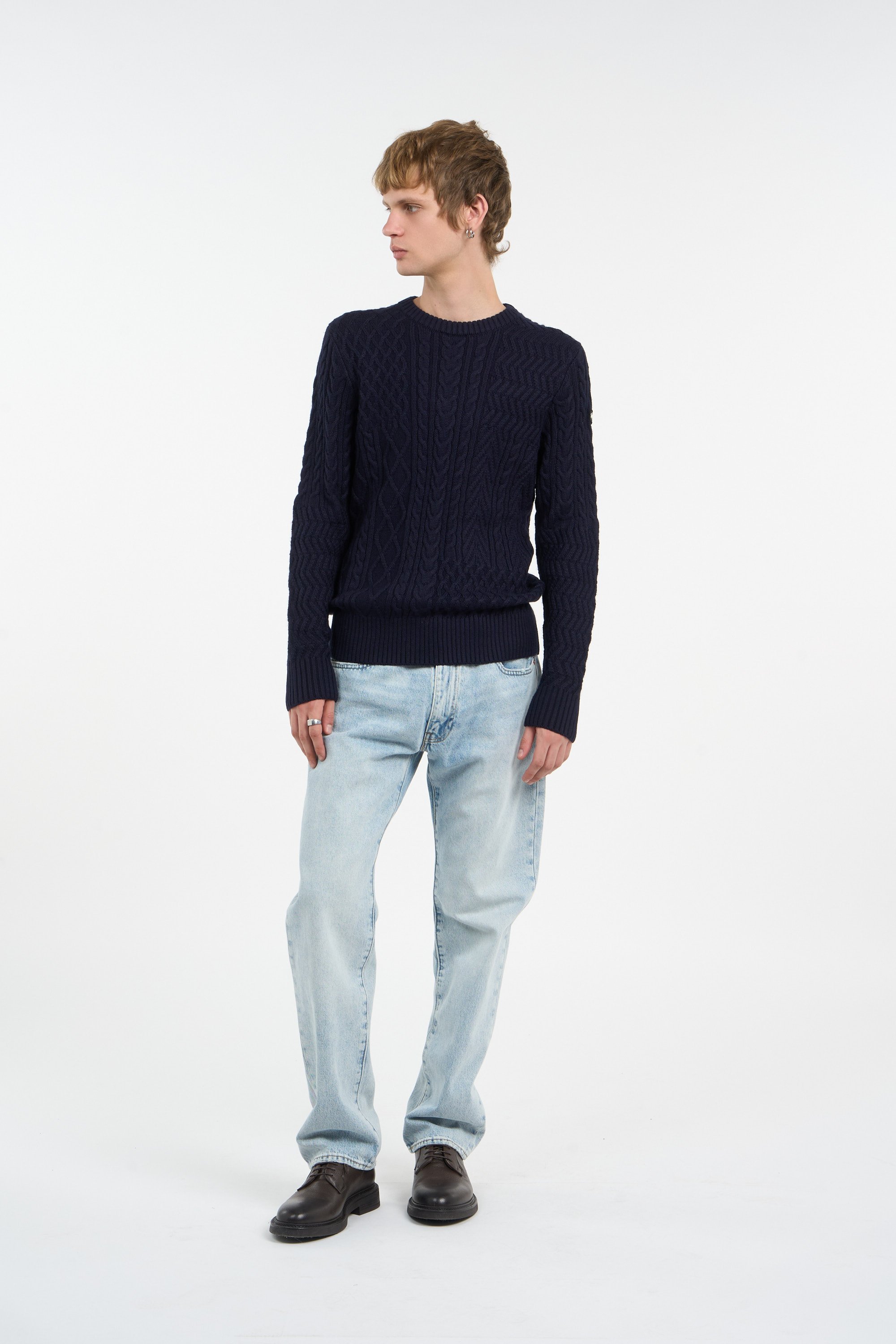 Pull SCHOTT Bleu