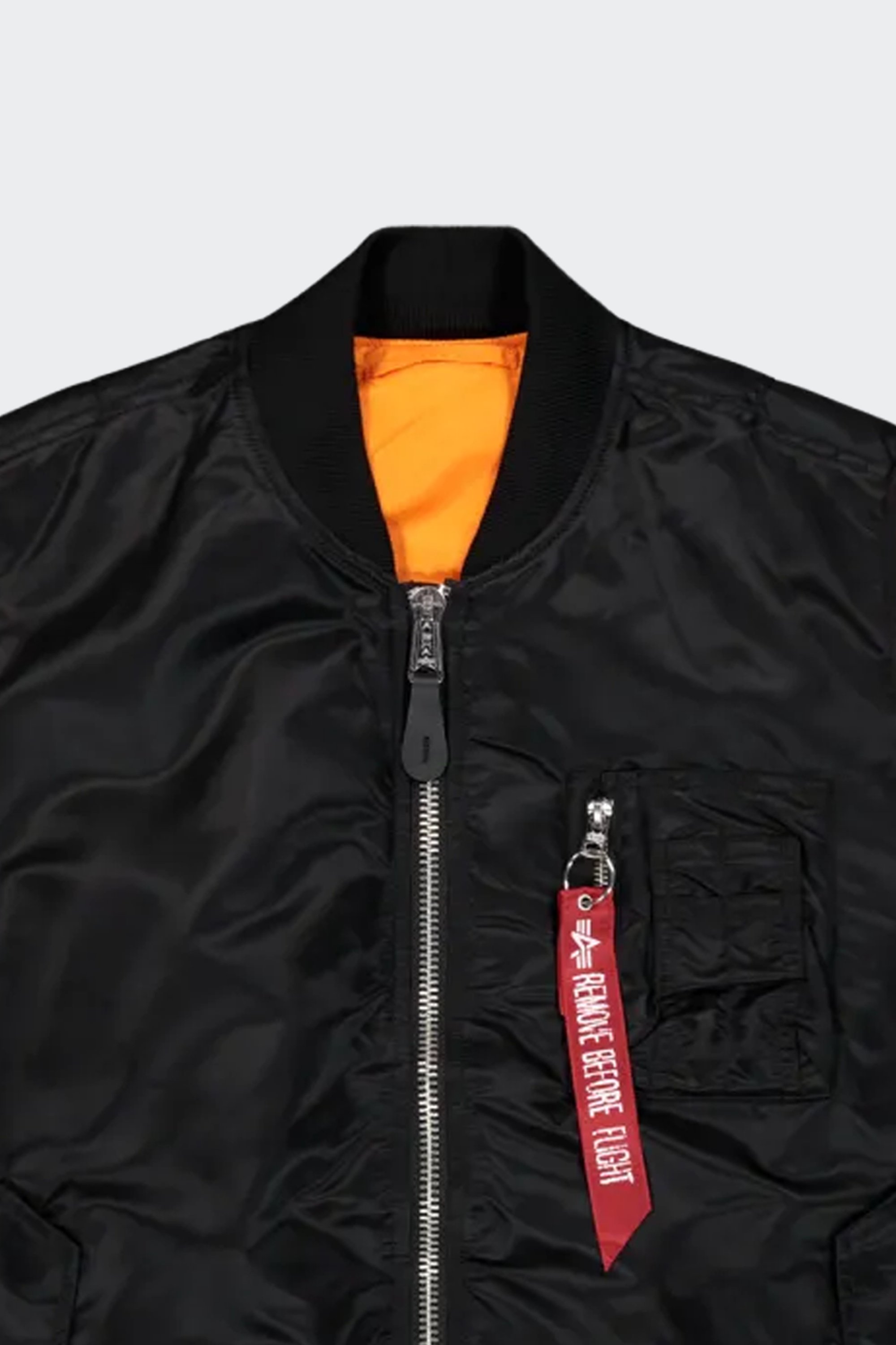 Jacket | Black by ALPHA INDUSTRIES Jacket Black