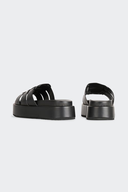 BUFFALO Mules Noir