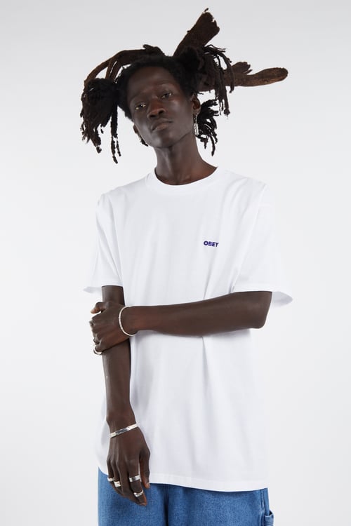 OBEY T-shirt Blanc