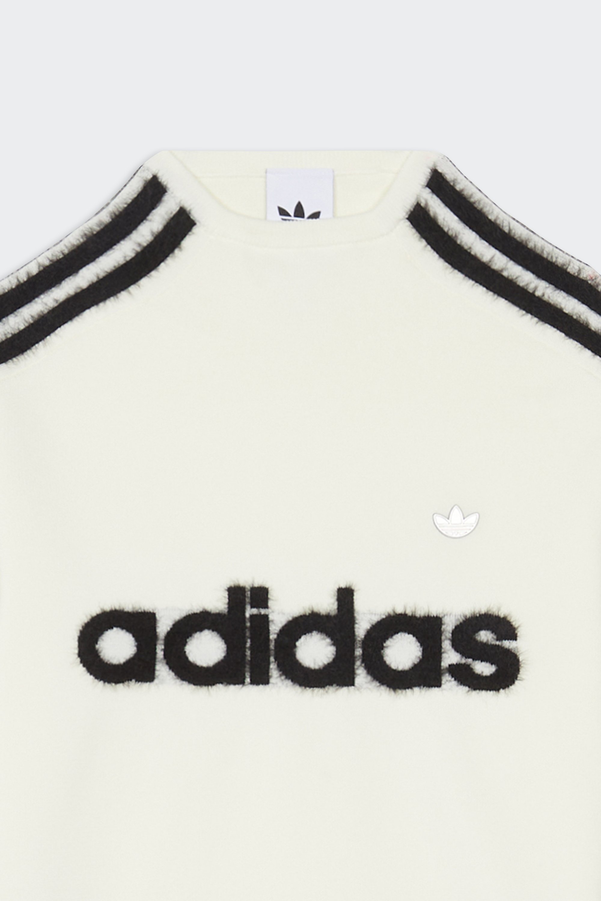 Regular-fit round-neck cotton T-shirt | Beige by ADIDAS Regular-fit round-neck cotton T-shirt Beige