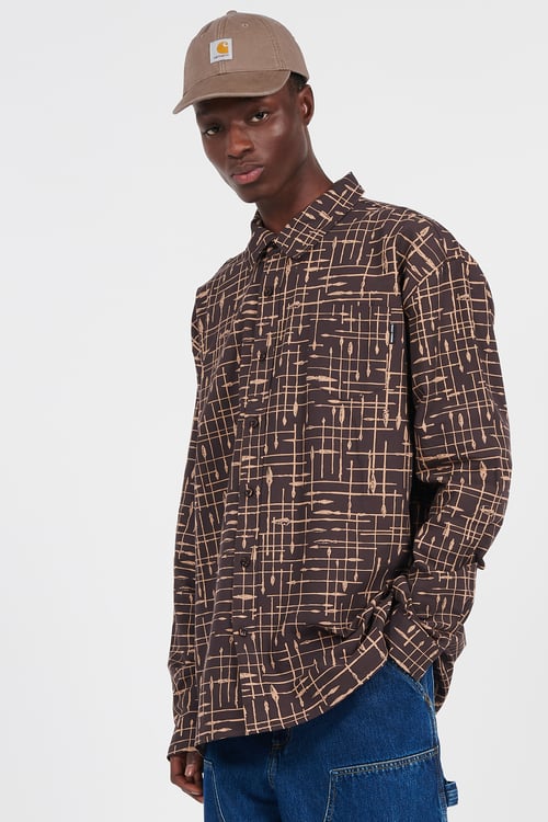 DAILY PAPER Chemise Marron