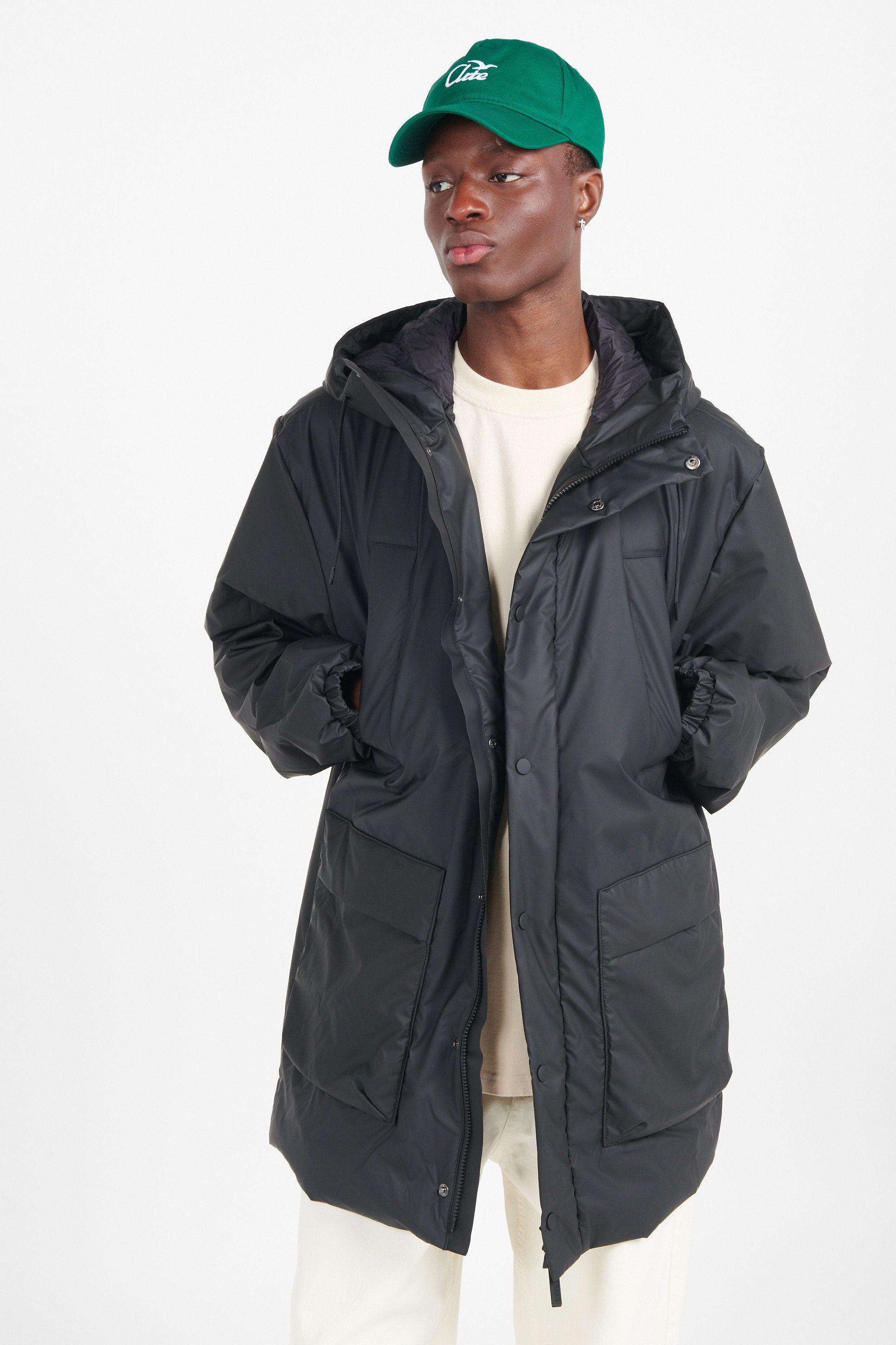 Parka | Black by RAINS Parka Black