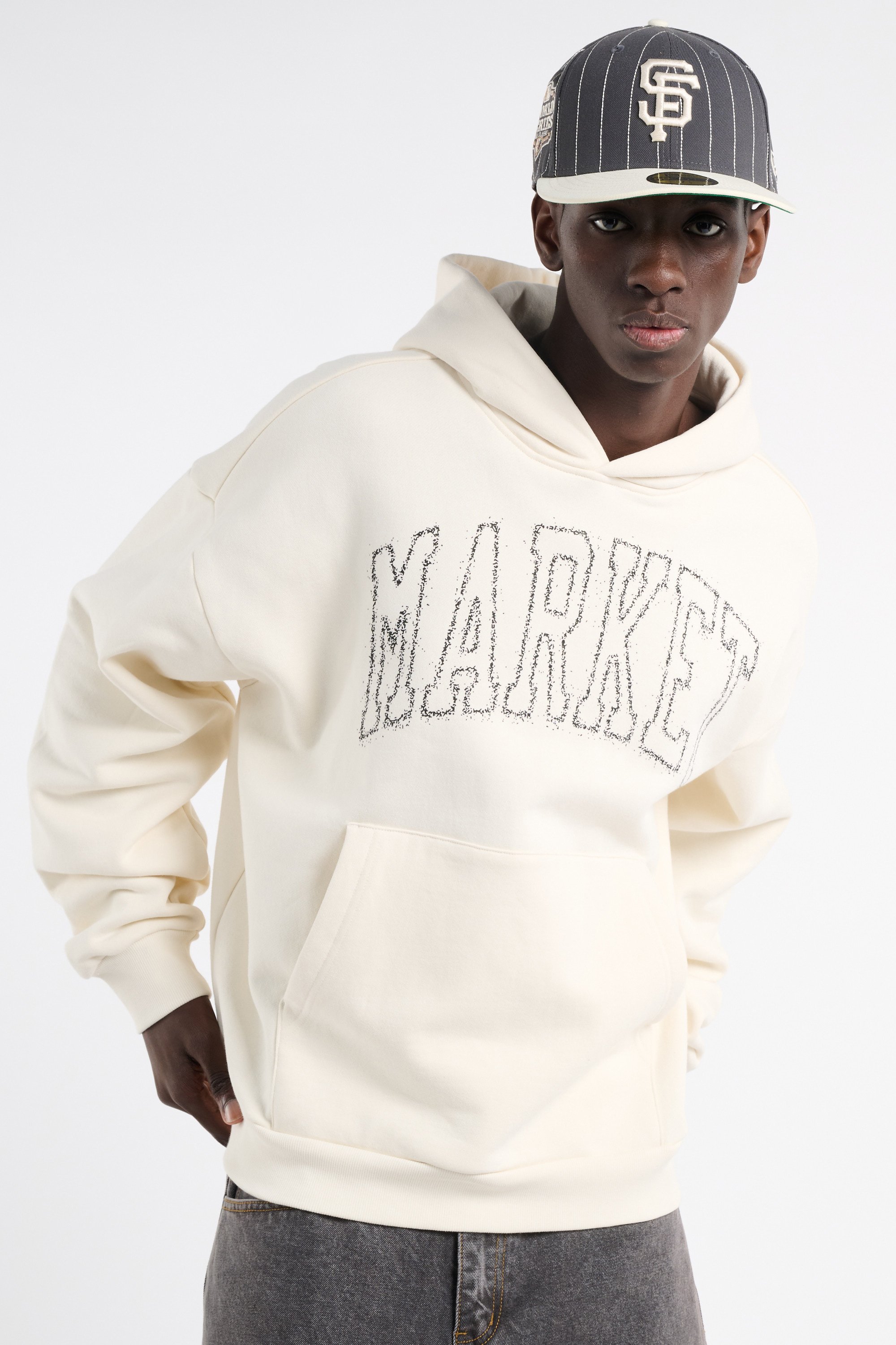 Hoodie Beige