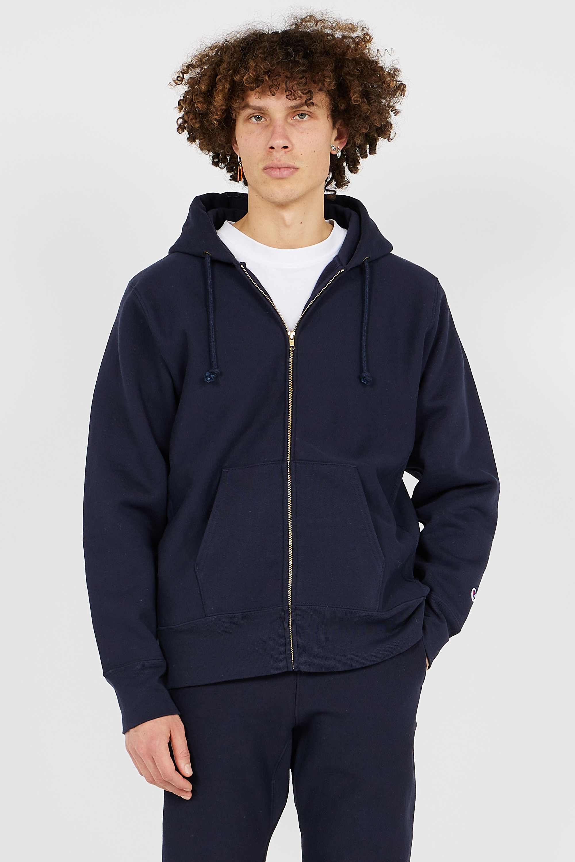 zip-up hoodie Multicolored