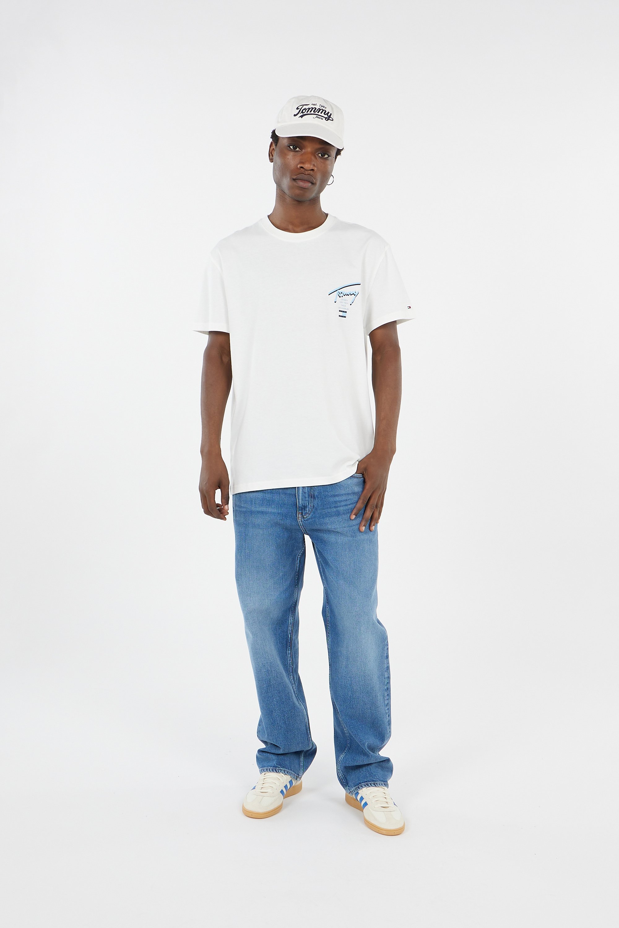 T-shirt | White by TOMMY JEANS T-shirt White