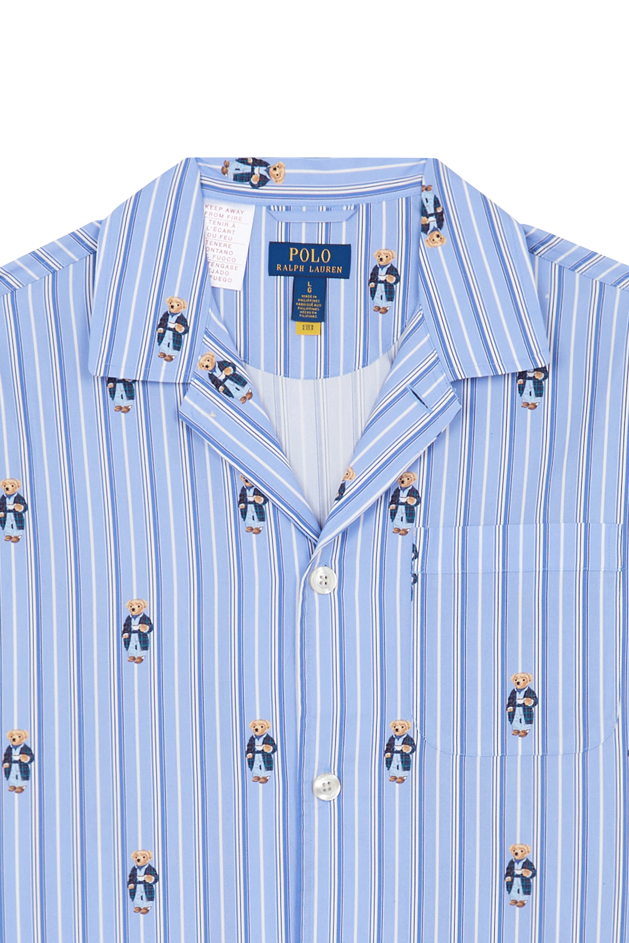 Haut de pyjama Bleu