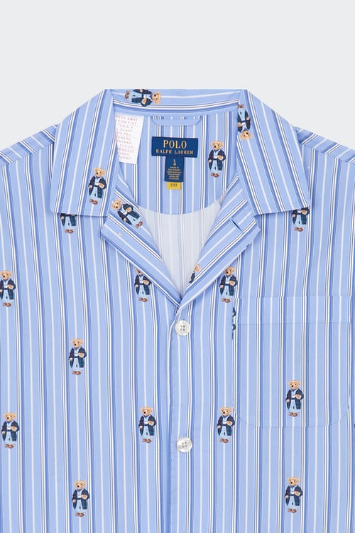 POLO RALPH LAUREN Haut de pyjama Bleu