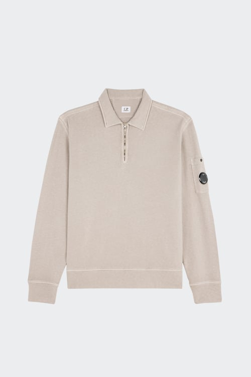 C. p. Company - Sweatshirt - Taille L Beige