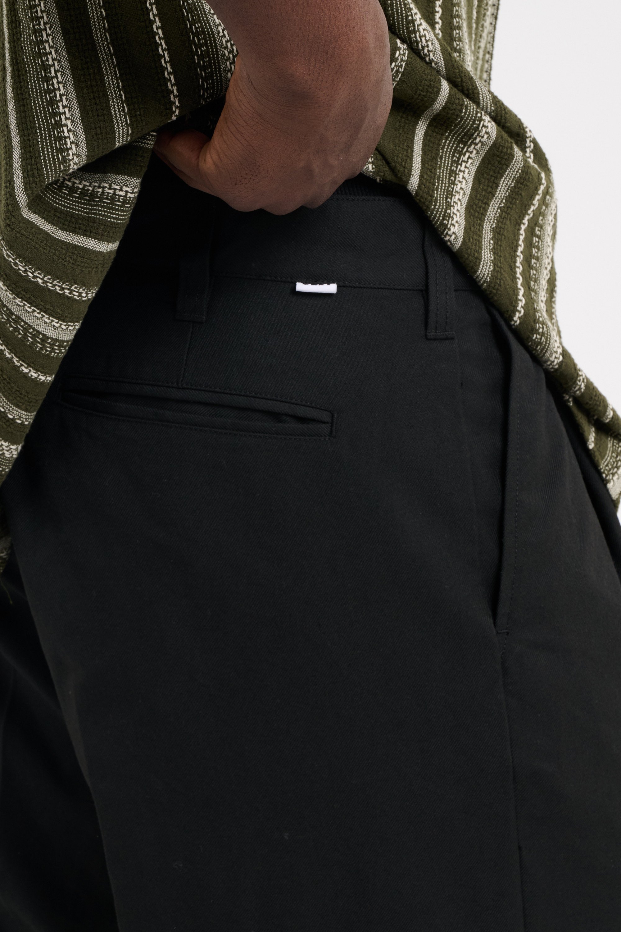 Wide-leg pants Black