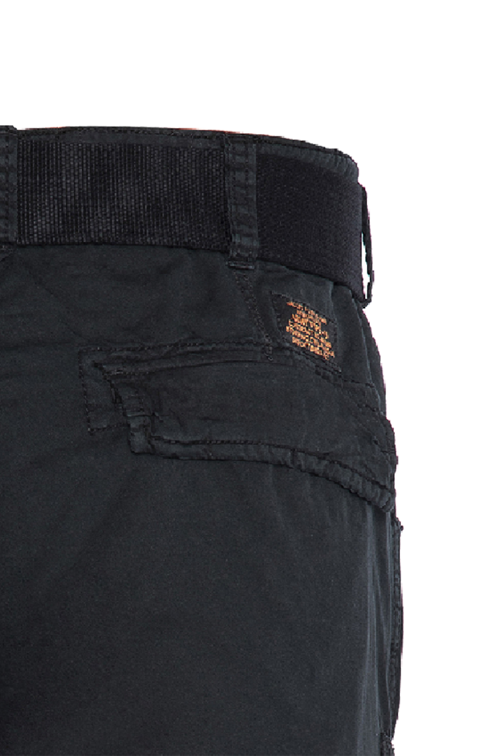 Cotton cargo shorts Black