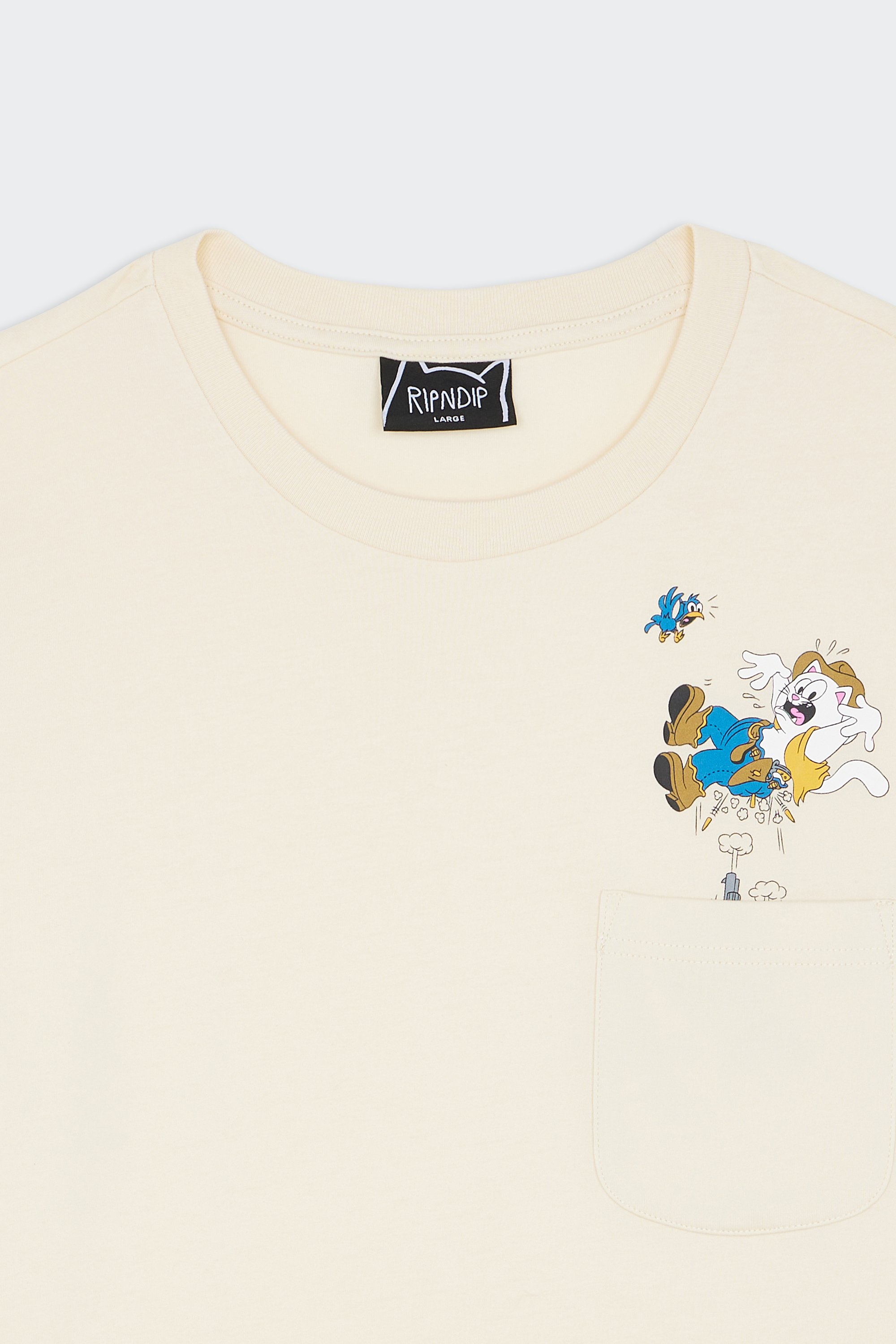 T-shirt | Beige by RIPNDIP T-shirt Beige