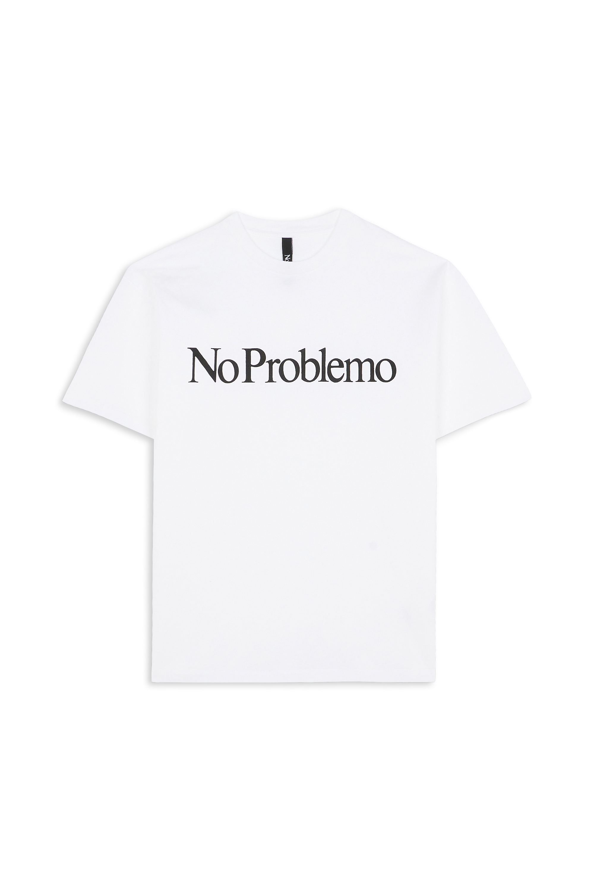 Regular-fit round-neck cotton T-shirt White