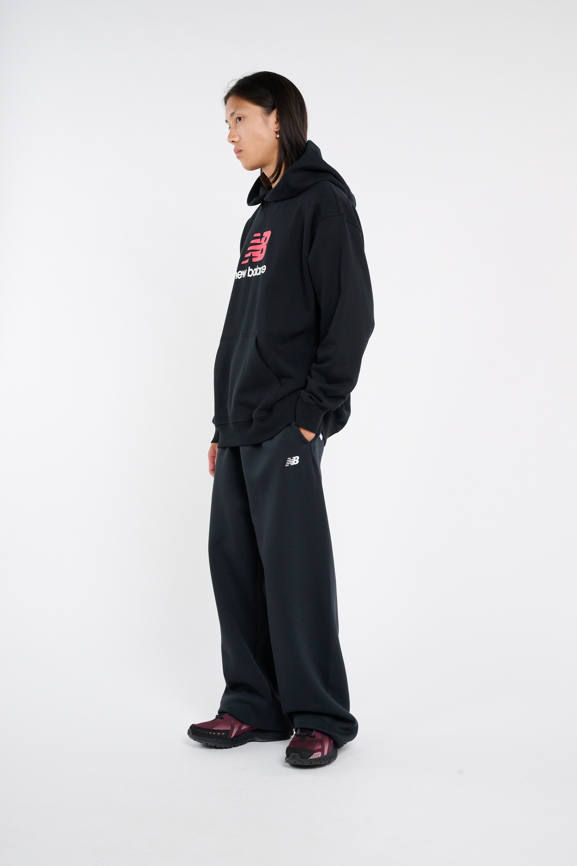 Hoodie NEW BALANCE Noir