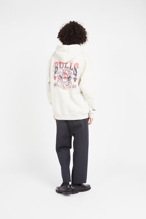 MITCHELL & NESS Hoodie Gris