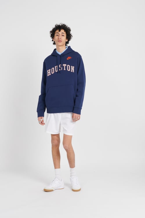 NIKE MLB Hoodie Bleu
