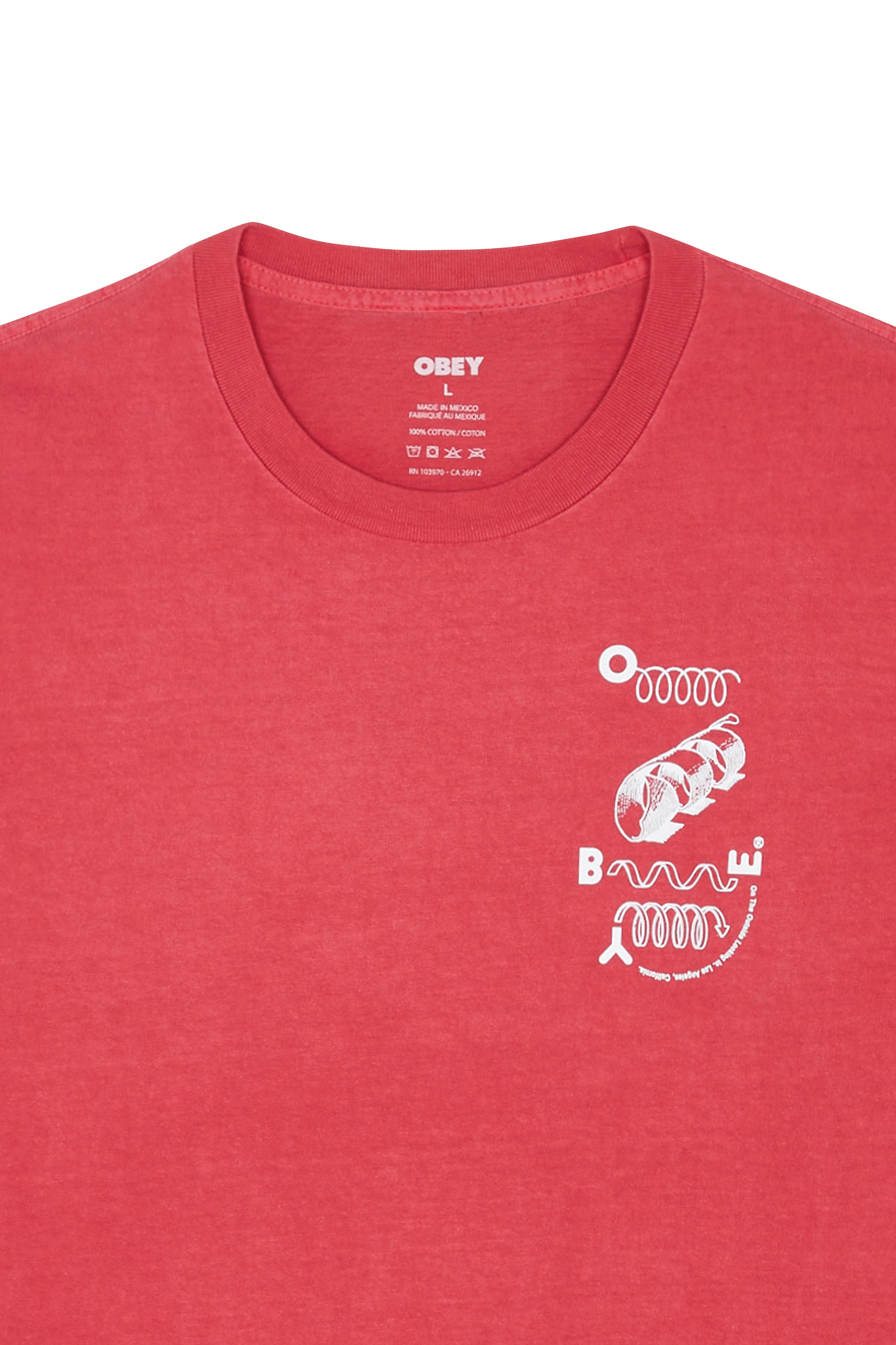 T-shirt | Red OBEY Men