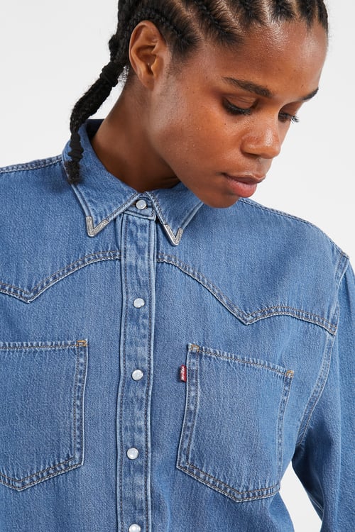 LEVI'S Chemise Bleu