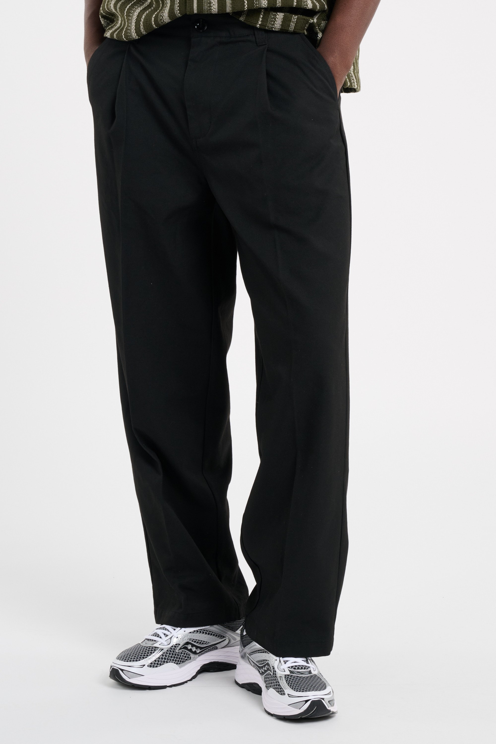Wide-leg pants Black