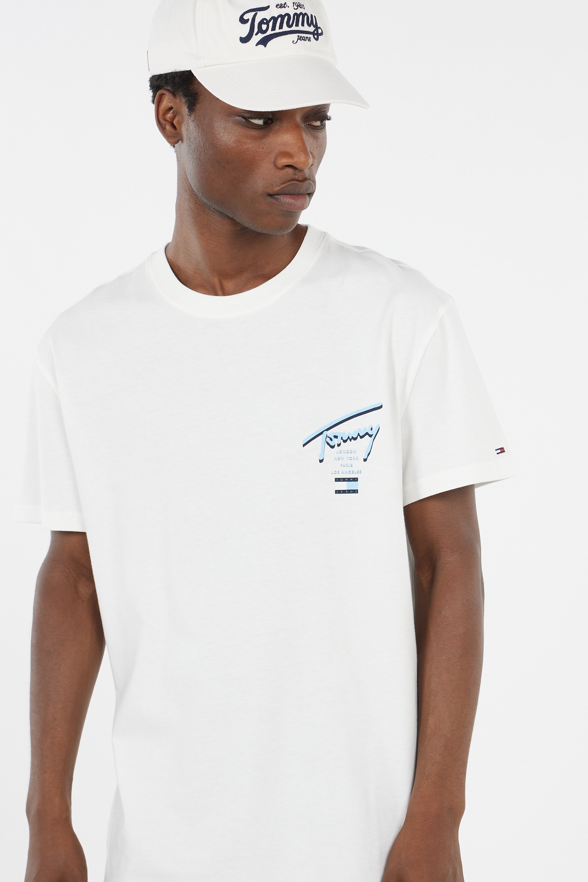 T-shirt | White by TOMMY JEANS T-shirt White
