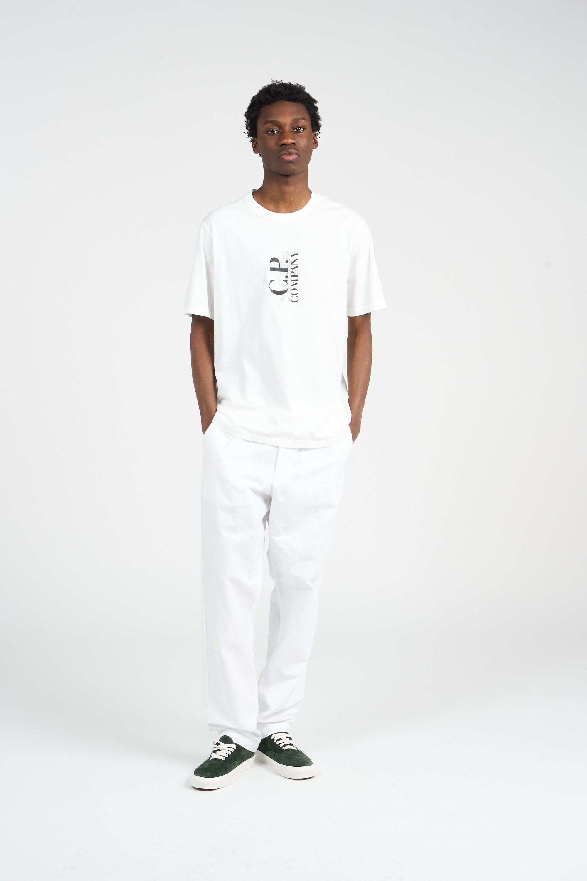 T-shirt C.P. COMPANY Blanc