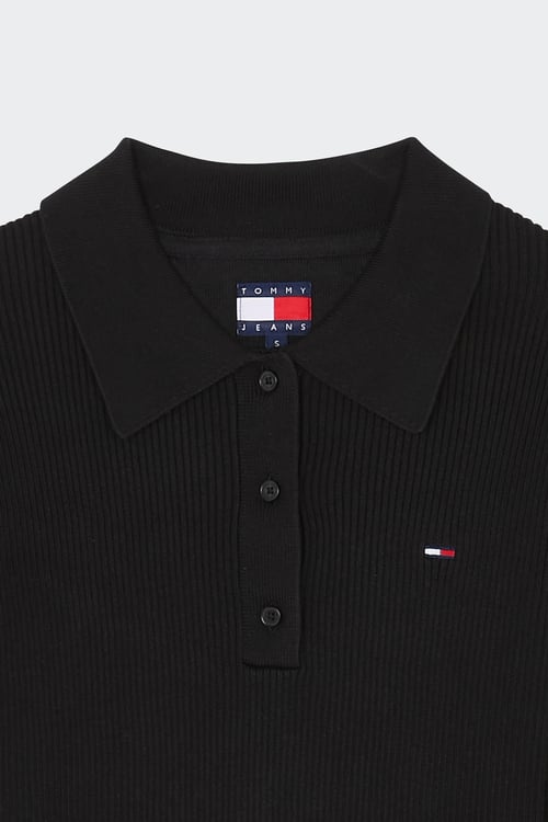 TOMMY JEANS Polo shirt Black