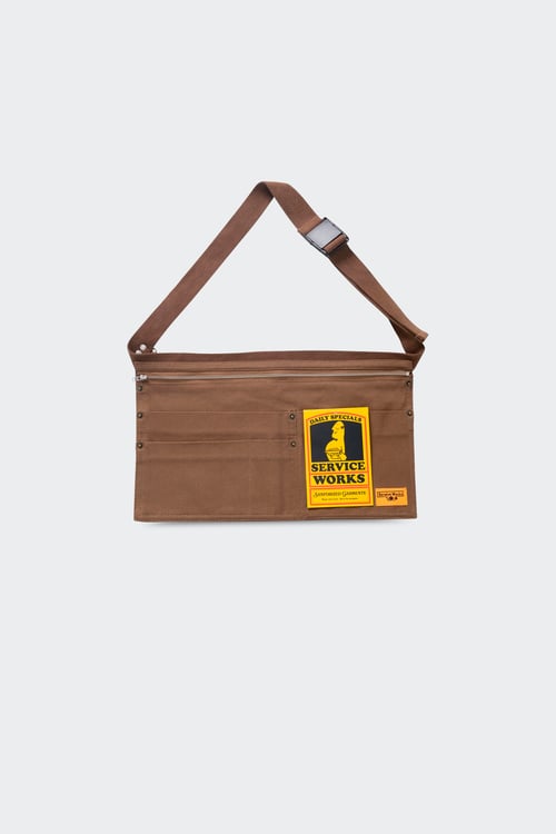 SERVICE WORKS Sac banane Marron