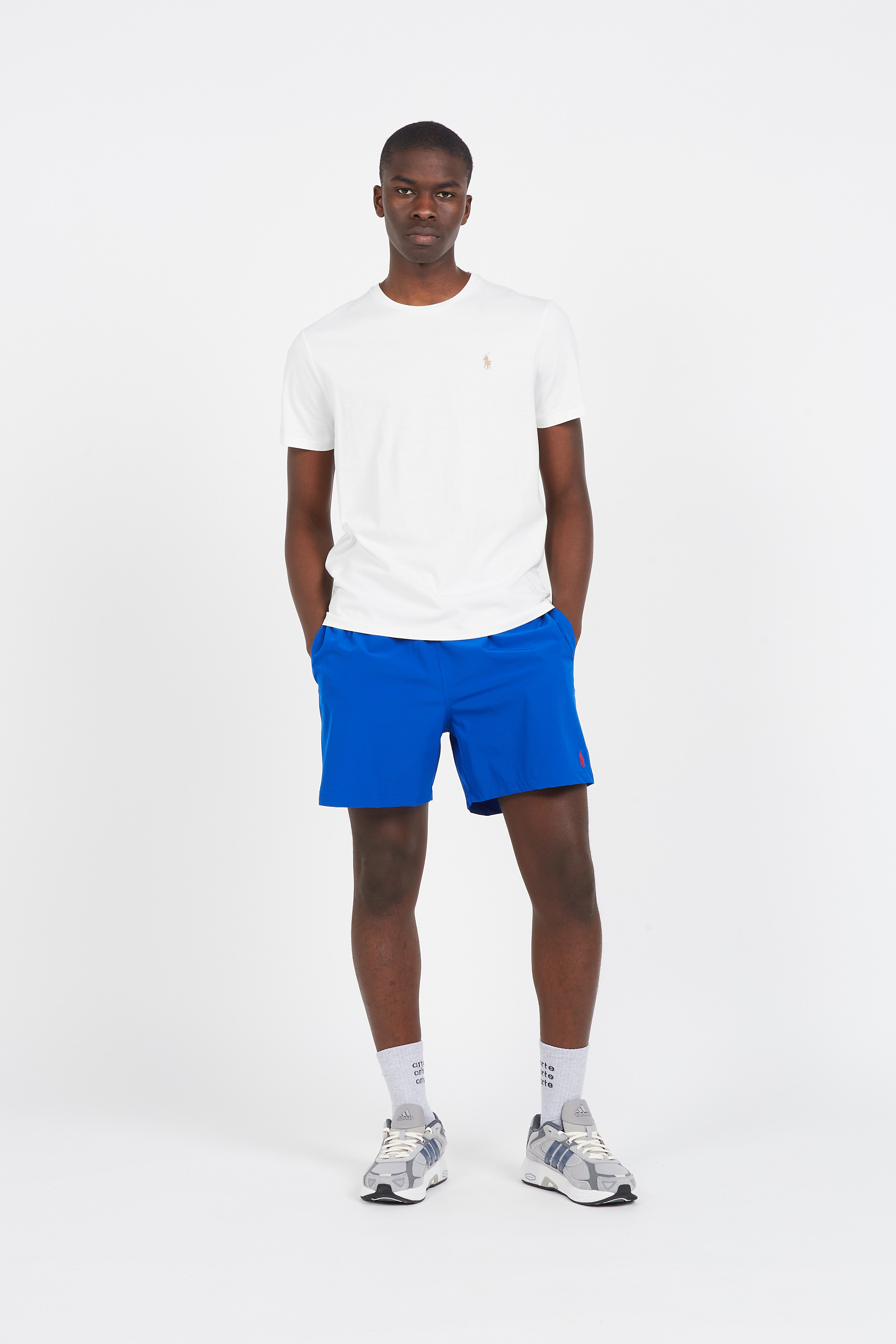 Short de bain Bleu