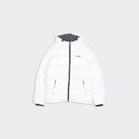 Puffer jacket with hood IDAHO2 White