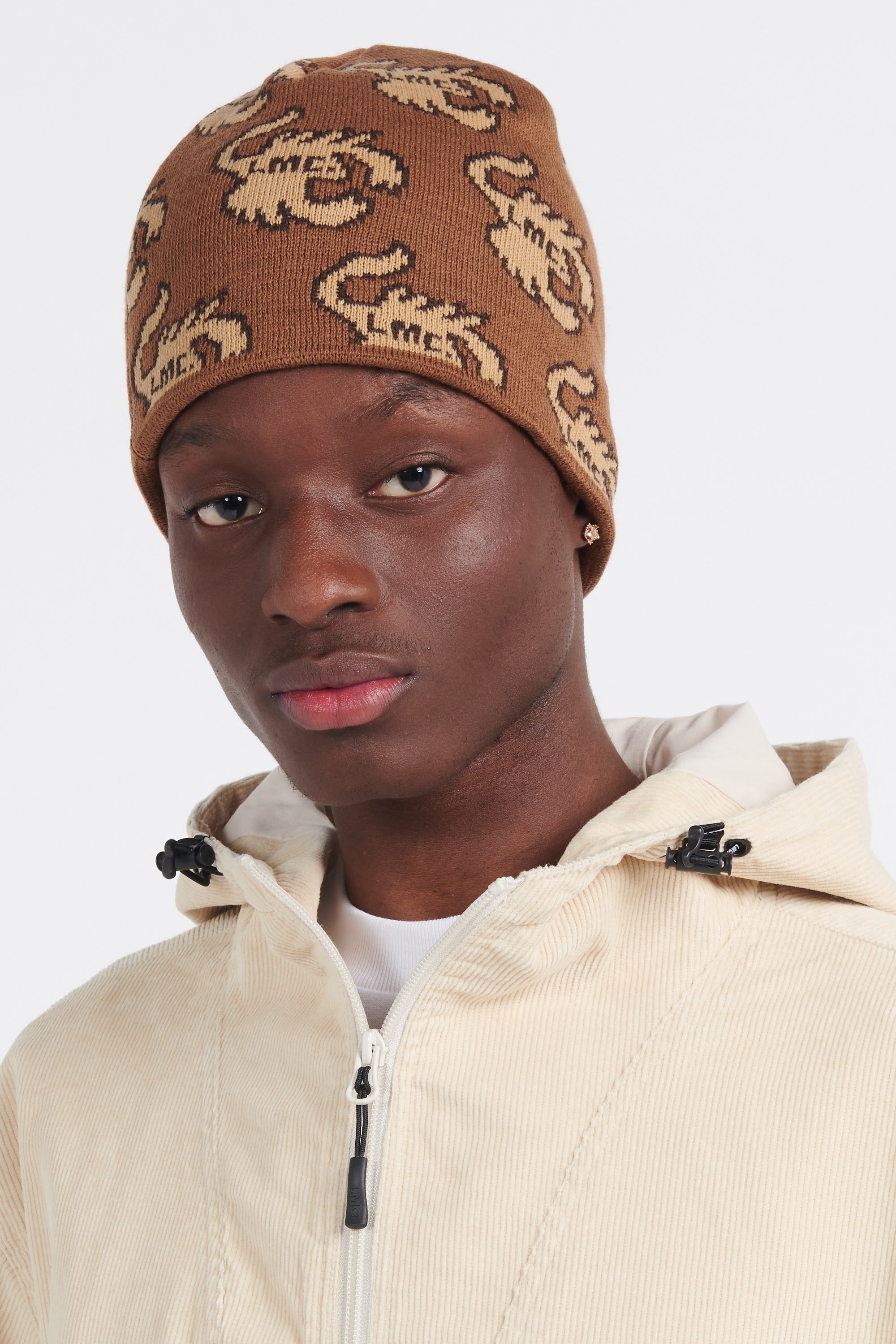 Beanie LOST MANAGEMENT CITIES Brown