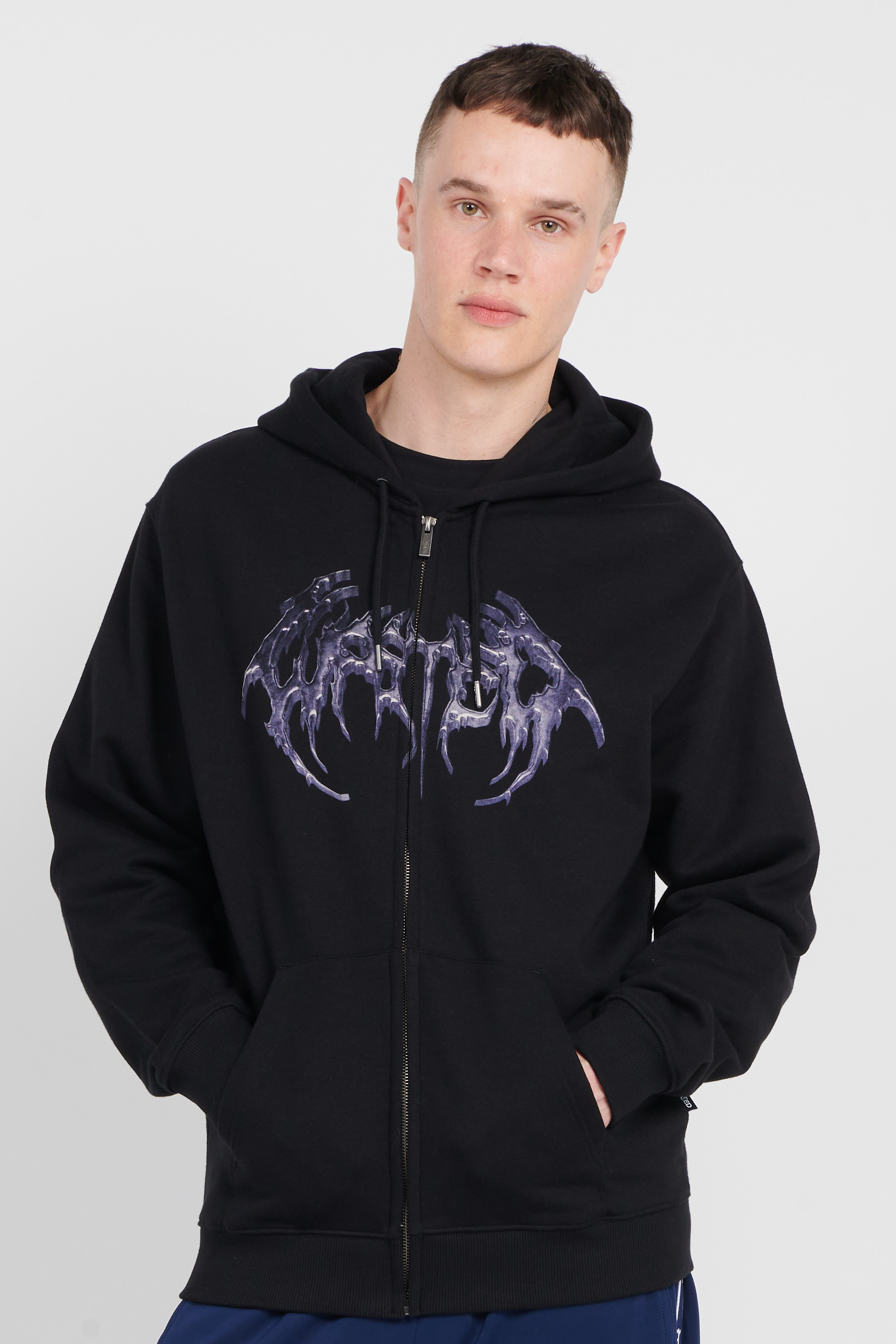 Hoodie zippé Noir