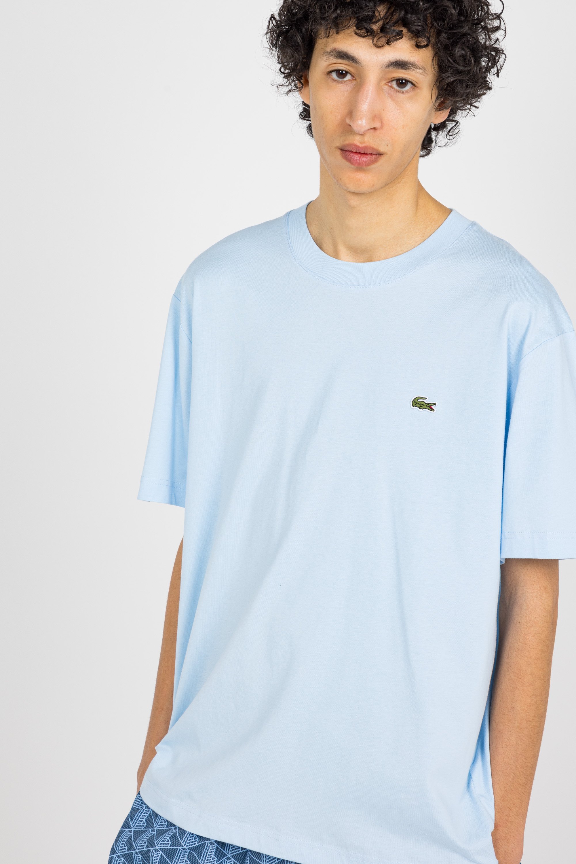 T-shirt | Bleu by LACOSTE T-shirt Bleu