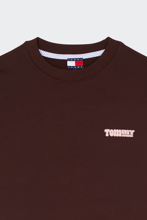 TOMMY JEANS sweatshirt Brown