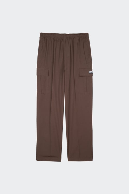 OBEY Pantalon Marron
