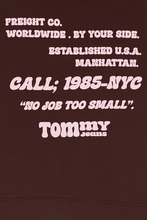 TOMMY JEANS sweatshirt Brown