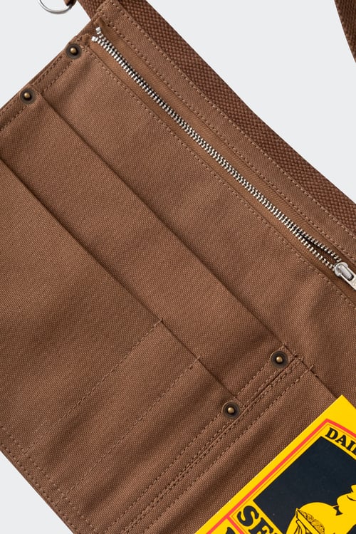 SERVICE WORKS Sac banane Marron