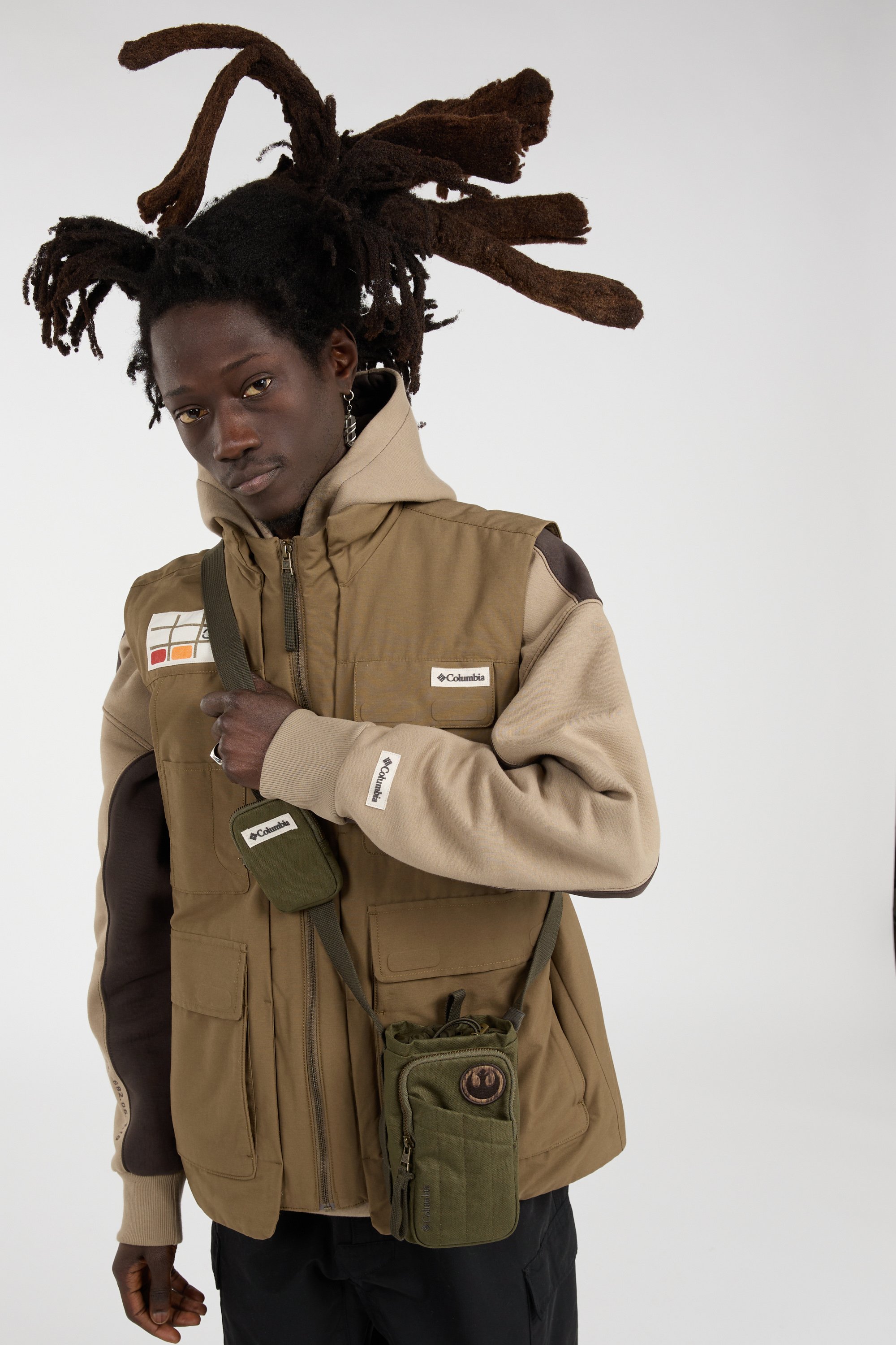 Sacoche  COLUMBIA Marron