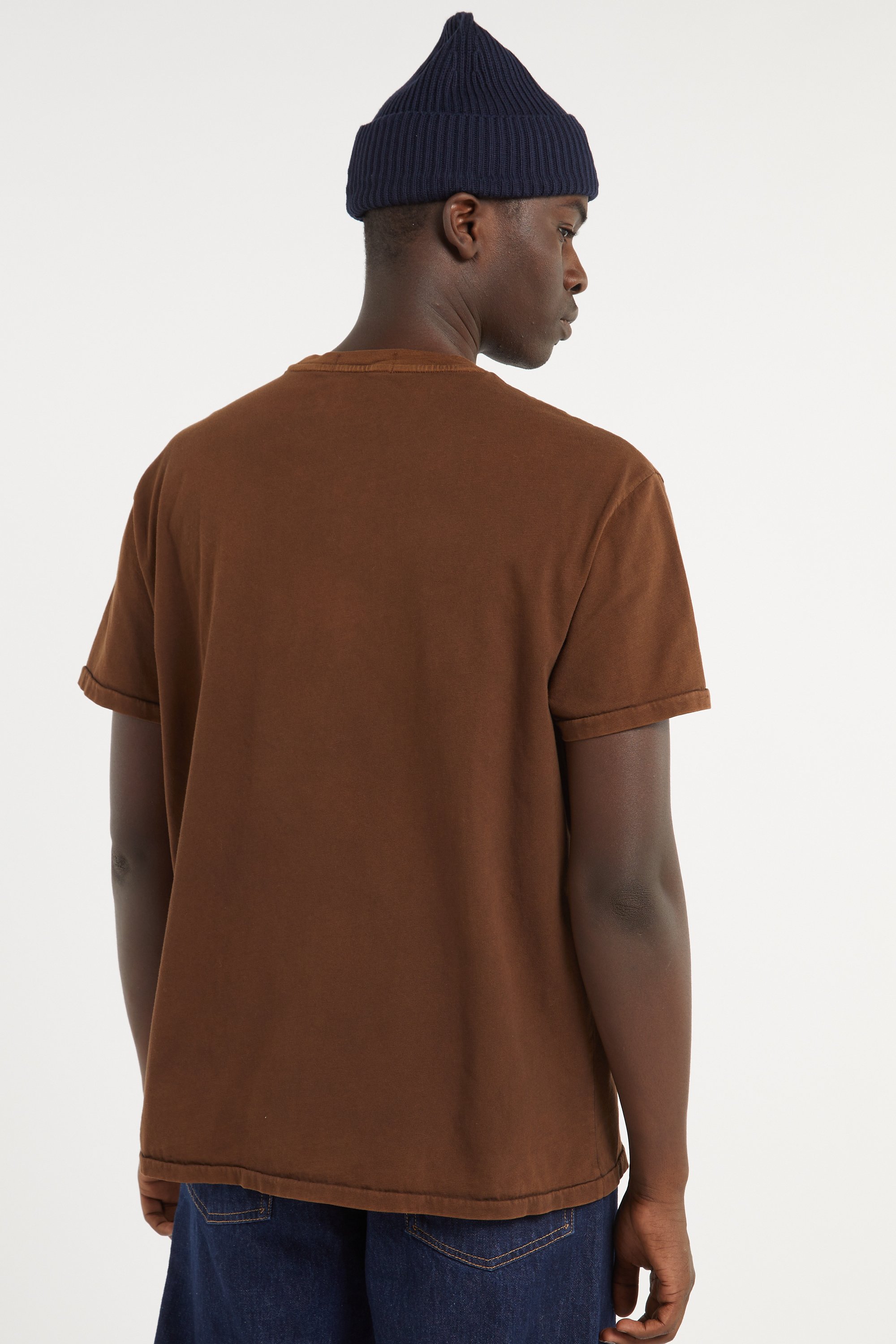 Regular-fit round-neck cotton T-shirt | Brown POLO RALPH LAUREN Men