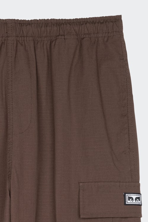 OBEY Pantalon Marron