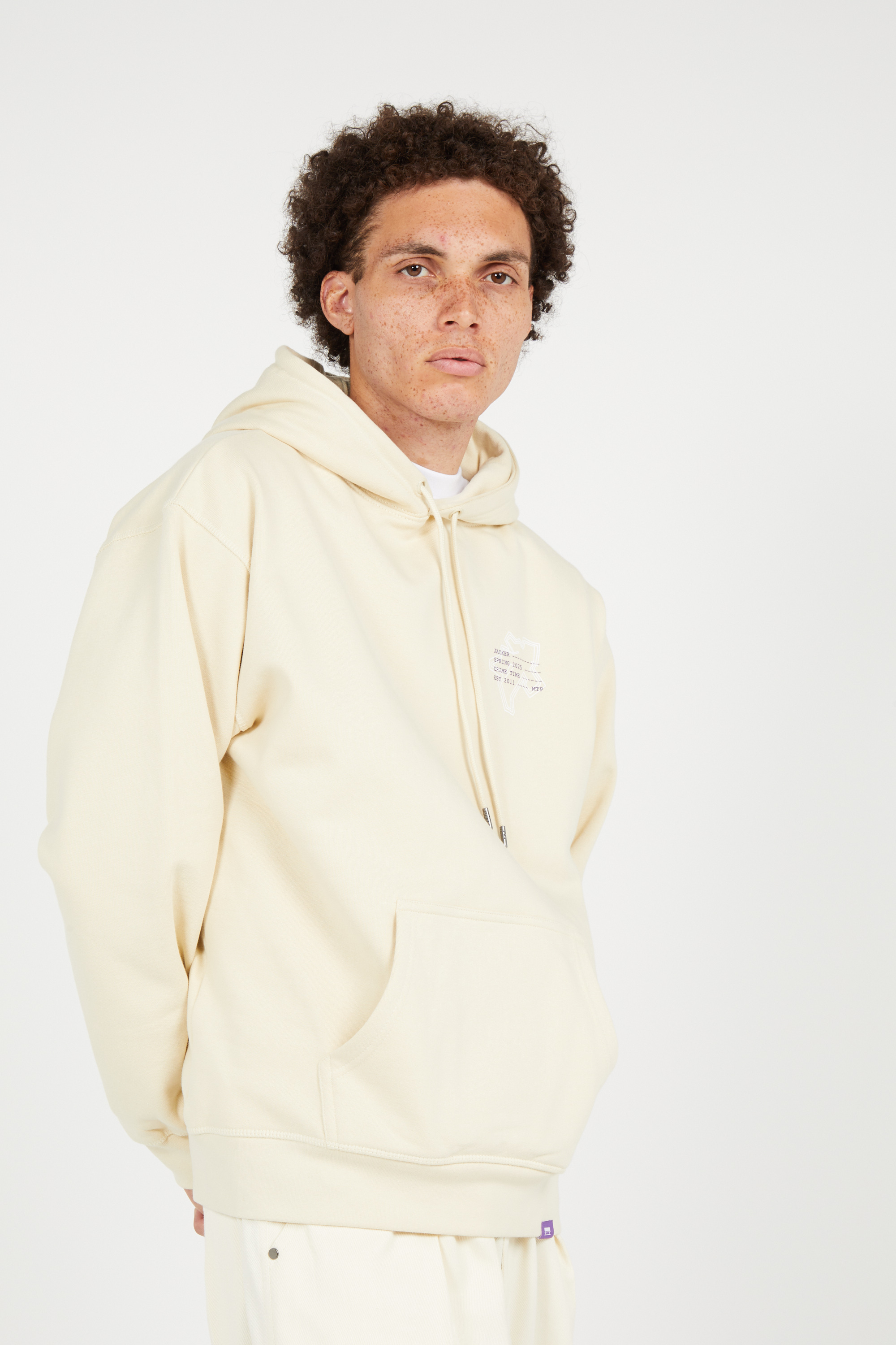 Hoodie Beige